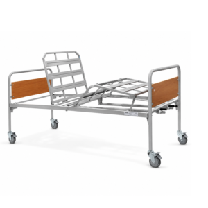 Krevat spitalor manual ,2 manivele, me rrota - Figura 1