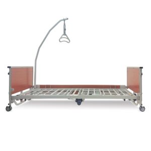 Krevat spitalor full elektrik , me 4 motorr, rrota, mbajtese anesore, suport pacienti - Figura 3