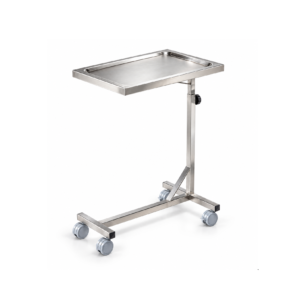 Tavoline inoksi per instrumenta-MAYO 50x70x80/120 cm - Figura 1